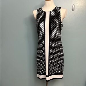 Michael Michael Kors Elegant Black and White Women's Dress sz M